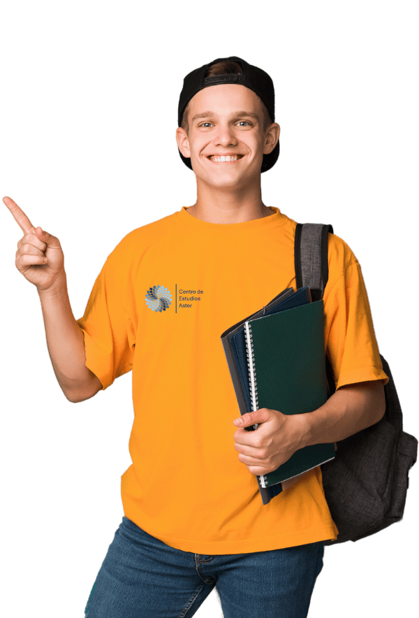 estudiante naranja